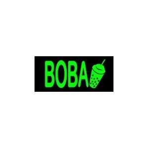  Boba Tea Simulated Neon Sign 12 x 27