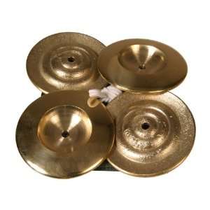  Finger Cymbals, Antique, 6.7cm Musical Instruments