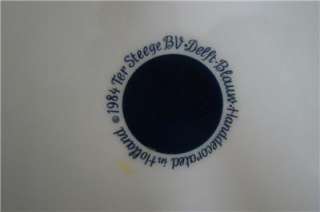 1984 Ter Steege BV Delft HOLLAND Decorative Plate  