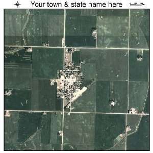    Aerial Photography Map of Terril, Iowa 2011 IA 