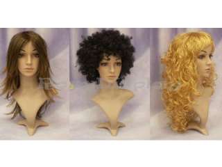 Mannequin Head Bust Wig Hat Jewelry Display #PS D2  