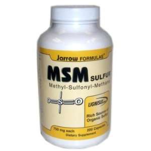  MSM 750 mg, 200 caps