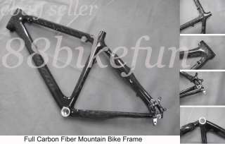 Brand New Full Carbon Fiber Mountain Bike Frame 16  
