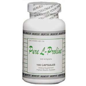  Montiff Pure L Proline 500mg 100 caps Health & Personal 