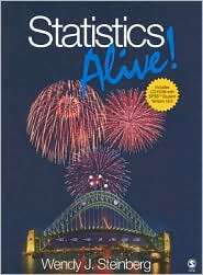 Statistics Alive, (1412956595), Wendy J. Steinberg, Textbooks 