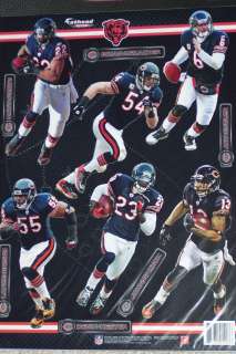 Set of 6 CHICAGO BEARS Mini FATHEAD Team Set NFL Official Wall 