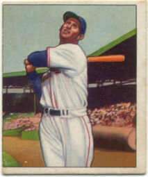 1950 Bowman # 98 Ted Williams Red Sox EX+ OC 1111  