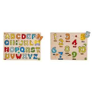  PBS Kids ABC and 123 Puzzle Set Toys & Games
