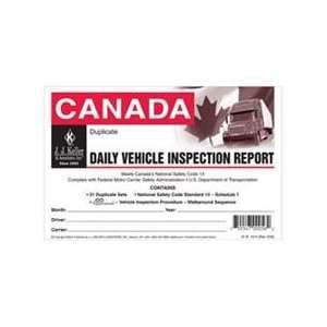  JJ Keller Canadian Drivers Vehicle Inspection Report   JJ 