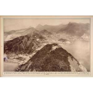  1922 Rio de Janeiro Sugarloaf Mountain Botafaga Bay 
