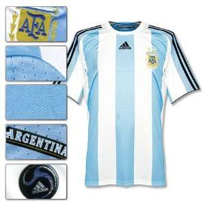  Argentina Home Soccer Jersey 07/09 & Matching Short Set (USA 