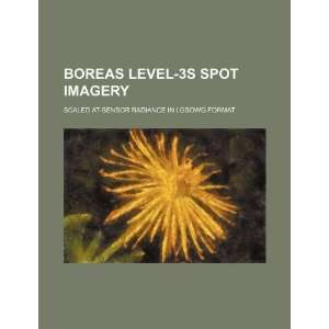  BOREAS level 3s SPOT imagery scaled at sensor radiance in 