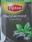 peppermint mint infusion tea bags by lipton 4 boxes location