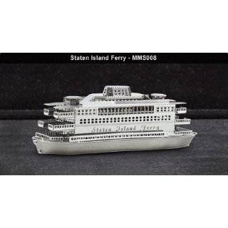 Metal Marvels Staten Island Ferry 3D Laser Cut Model by Fascinations