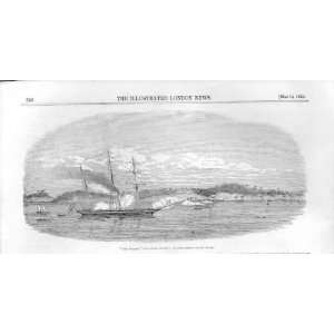  The Ship Teazer Attacking Medina Sierra Leone River 185 