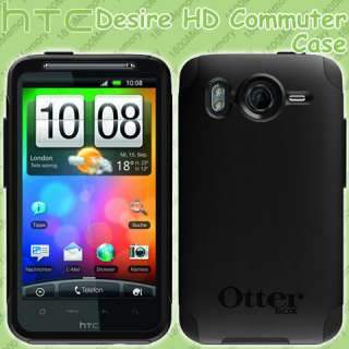 GENUINE OtterBox Defender Case for HTC Desire HD Black  