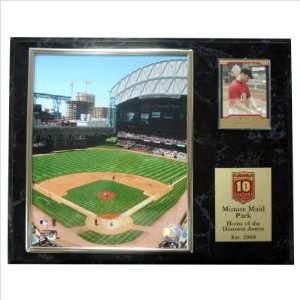  12x15 Minute Maid Park 10th Anniversary Plaque Sports 