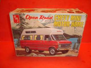 MPC Chevy Van Open Road Mini Motor Home Model Car Kit  