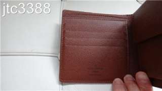   Vuitton Mens Monogram Marco Card & Coin Wallet $540+TAX 
