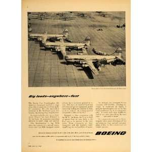   Ad Boeing C 97 Stratofreighter MATS Air Force Base   Original Print Ad