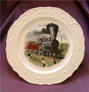 Period of 1852 1856 Train Delano Studios 1950 Plate  