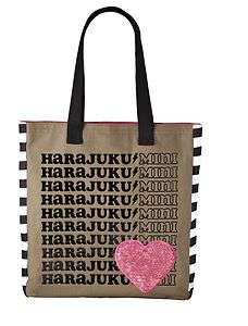 nwt HARAJUKU MINI for Target TOTE BAG Girls Purse Rucksack Pink Heart 