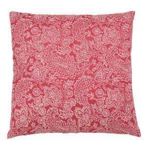  Indian Paisley Silk Throw Pillow