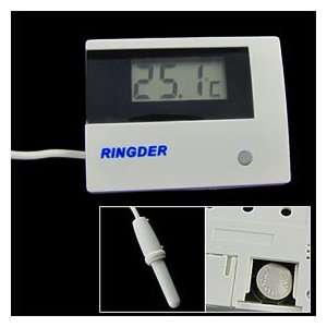  Mini Portable LCD Digital Thermometer Temperature White 
