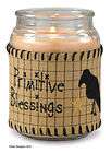 Primitive Blessings Cotton Velcro Candle