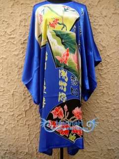 Japanese Kimono Robe prom party Sleepwear Comfy dress  