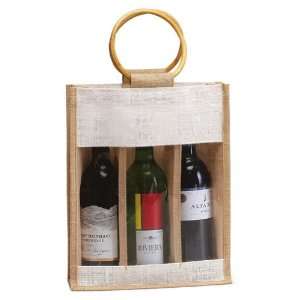 Bottle Wine Gift Tote Bag   Carry bag for Wine Fathers Day Sale 