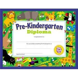 Pre Kindergarten Diploma 