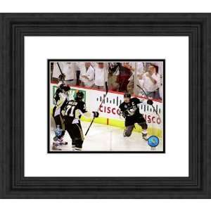  Framed Crosby/Malkin/Hossa Pittsburgh Penguins Photograph 