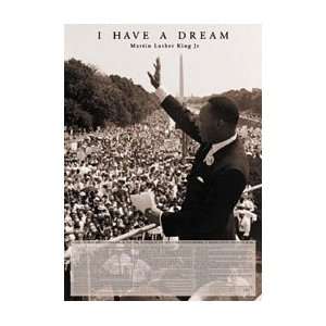  Martin Luther King, Nelson Mandela and Malcom X Poster Set 