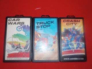 Truck Stop , Crash City and Car Wars Steve Jackson Game