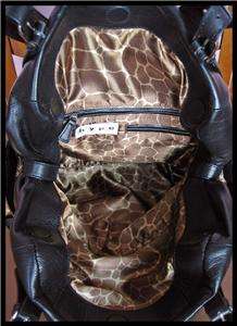   Black studded Leather side pockets Shoulder bag HX0004 NWT RP$295