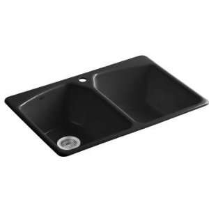   Tanager Double Basin Cast Iron Kitchen Sink from the Tanage Series K 6