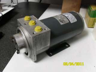 Reliance Electric Power Unit Hydraulic Generator Pump ? only 9.5 long 