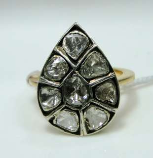 Victorian vintage antique 14 K solid gold Diamond Ring jewelry  