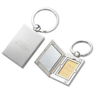  Key Chain Ring With Photo Frame And Mirror   Space for 