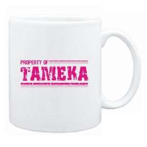  New  Property Of Tameka Retro  Mug Name