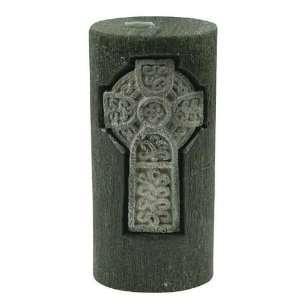  Celtic Cross Pillar Candle