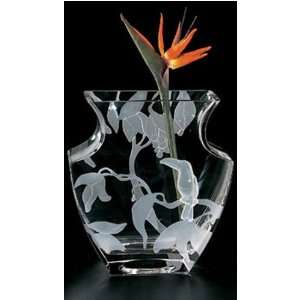  Badash Crystal Vase Paradise 8.5  CD784 Patio, Lawn 