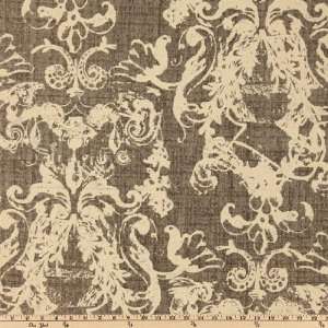  54 Wide Marcello Flourish Briquet/Cream Fabric By The 