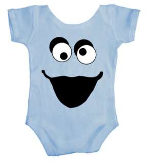 Cute Monster Face Funny Cookie Infant Onesie T Shirt  