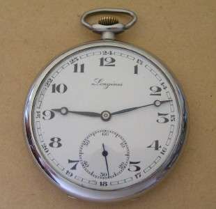 LONGINES Chronometre Antique Swiss Pocket Watch  