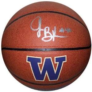  Jon Brockman Autographed UW Husky Basketball MCS COA 