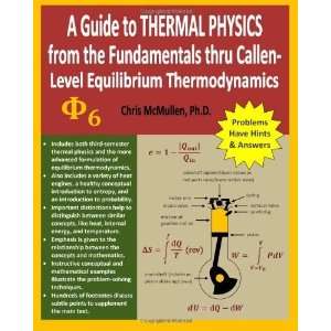   Equilibrium Thermodynamics [Paperback] Chris McMullen Ph.D. Books