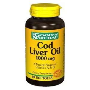 High Strength Cod Liver Oil 60 Softgels Grocery & Gourmet Food
