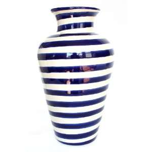 Special Blue Striped Vase